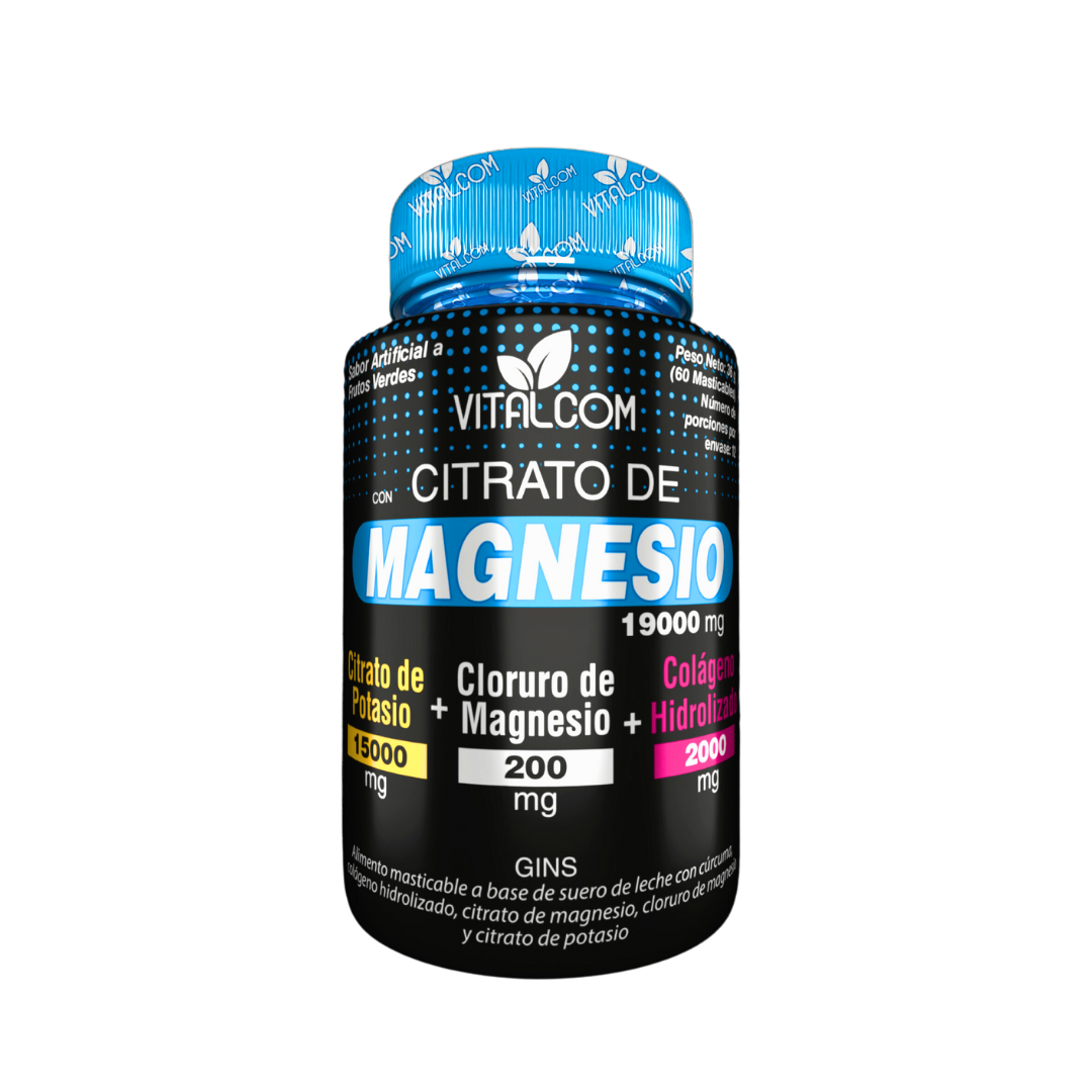Citrato de Magnesio Cápsulas Vitalcom