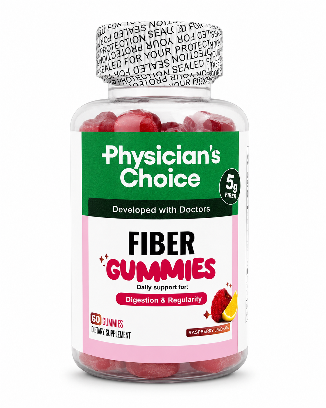 Fiber Gummies Gomitas de Fibra Digestiva