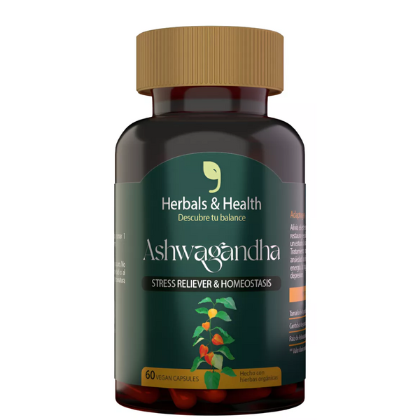 Ashwagandha Cápsulas Herbals & Health